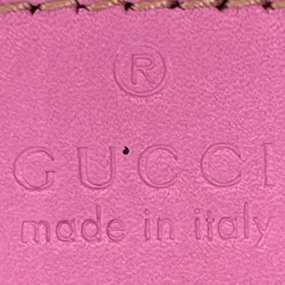 GUCCI/Cross Body Bag/Leather/PNK/Small GG Marmont Matelasse - Picture 13 of 15